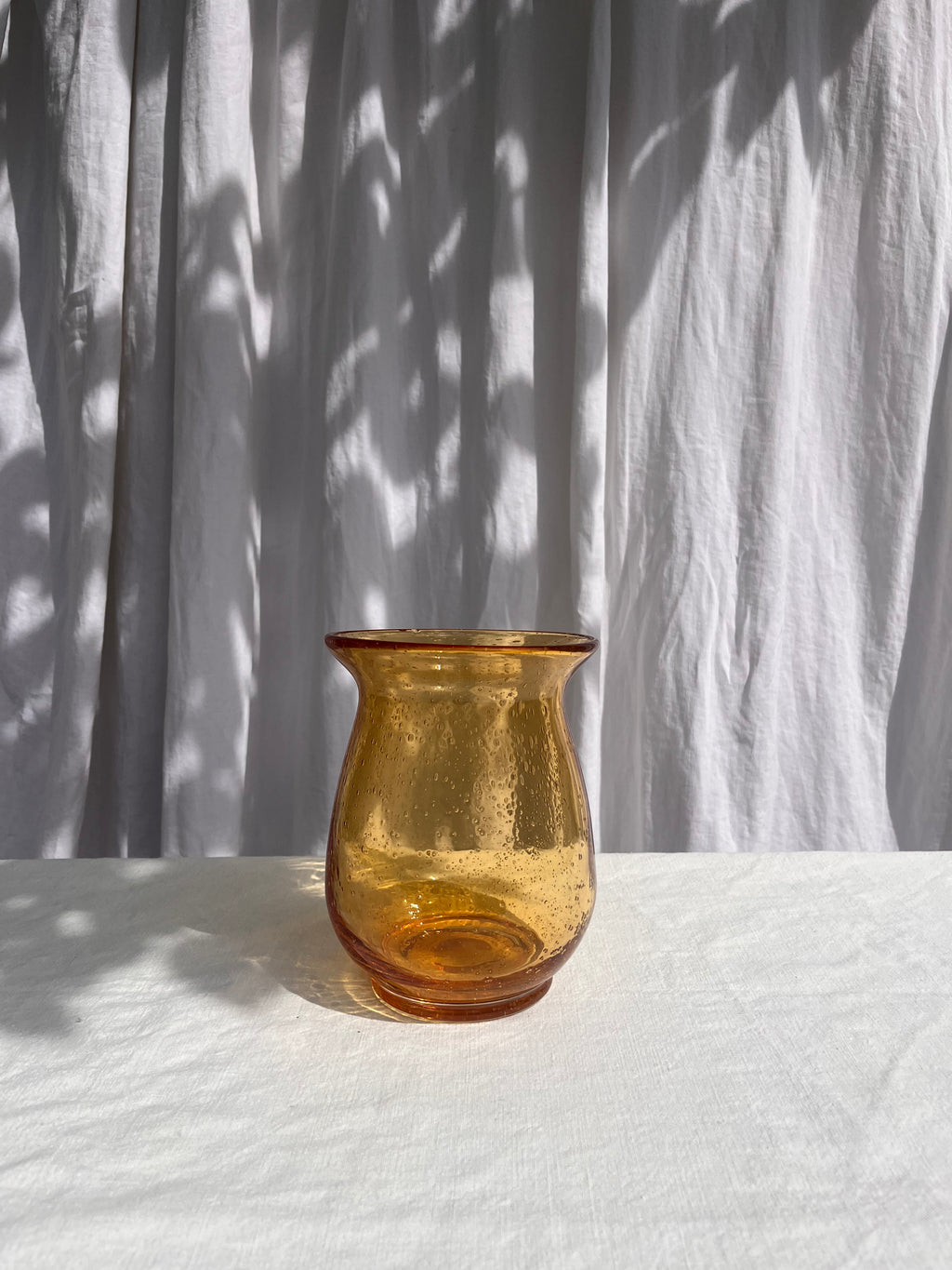 Photophore ou petit vase doré - Biot