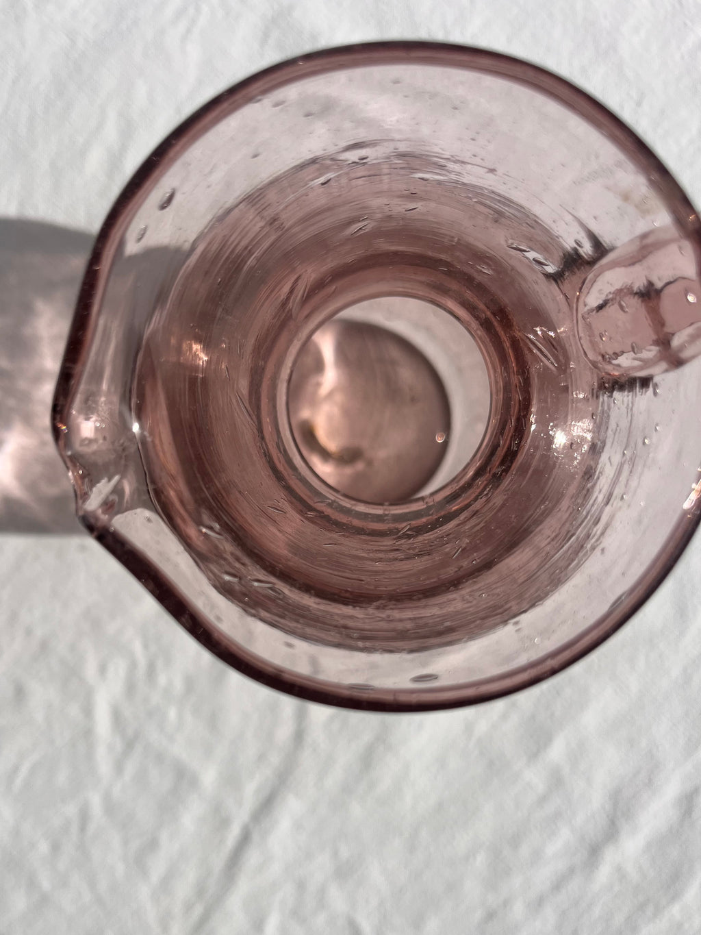 Pichet rectiligne rose - Biot