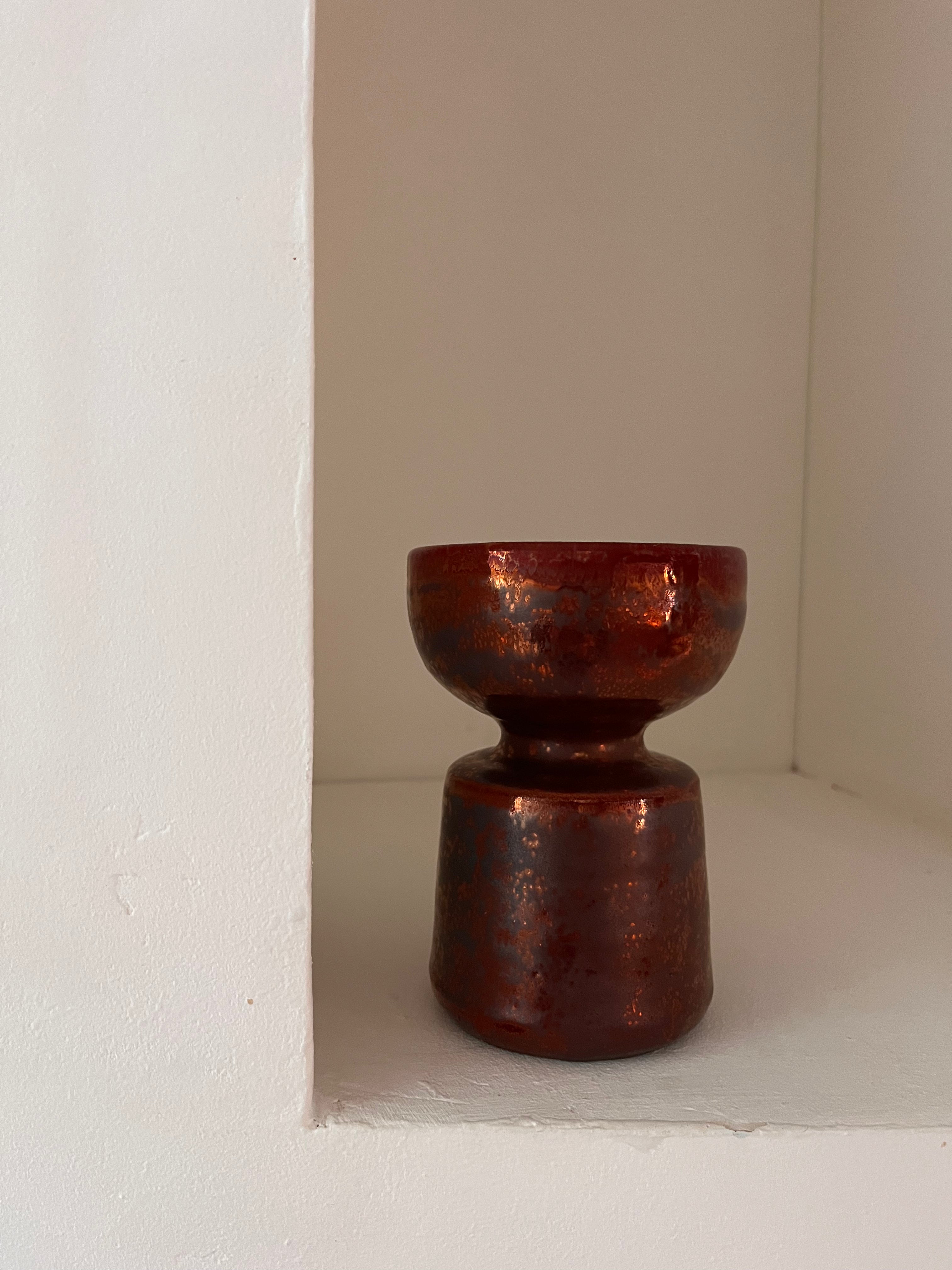Vase métallisé Johan Broekema