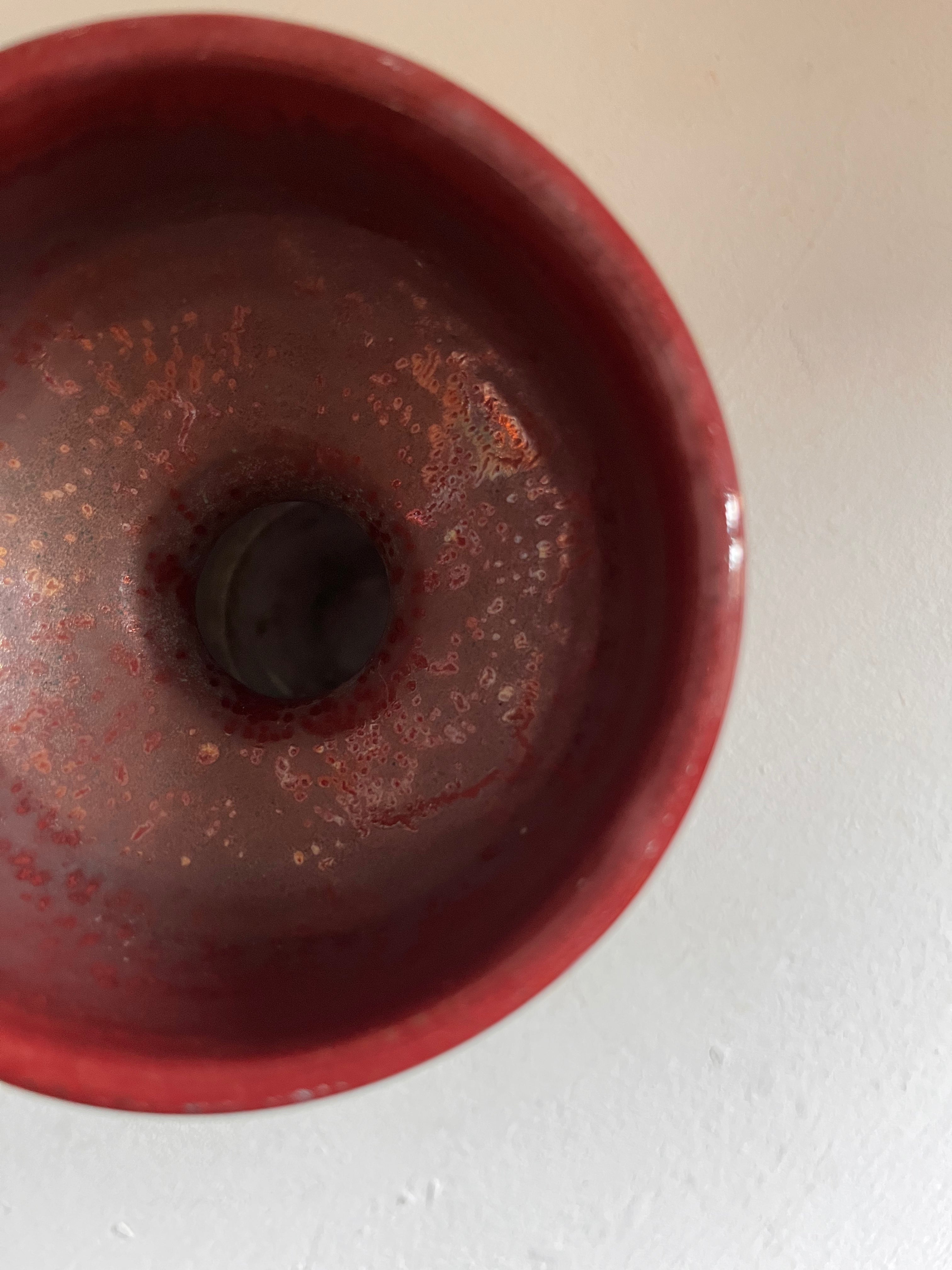 Vase métallisé Johan Broekema